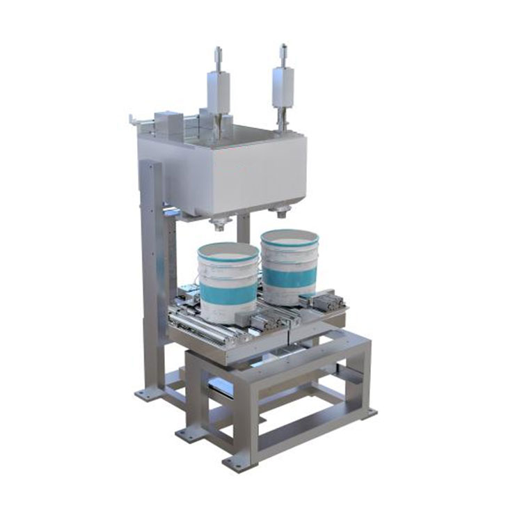 20-100L Barrel Ologbele-laifọwọyi Kemikali Filling Machine