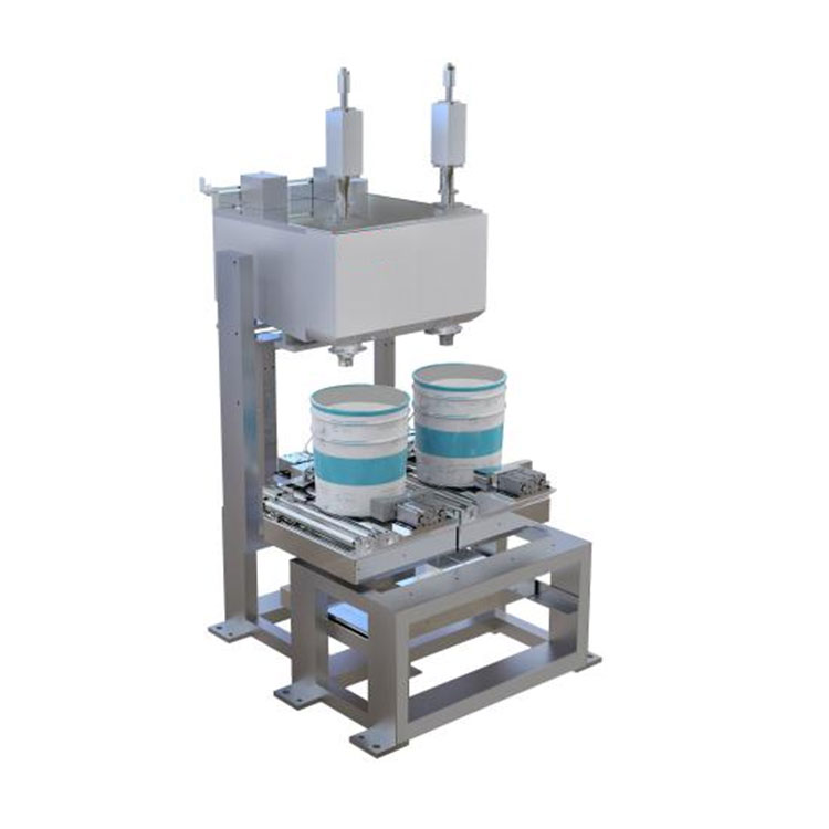 20-100L Barrel Ologbele-Aifọwọyi Resini Liquid Filling Machine