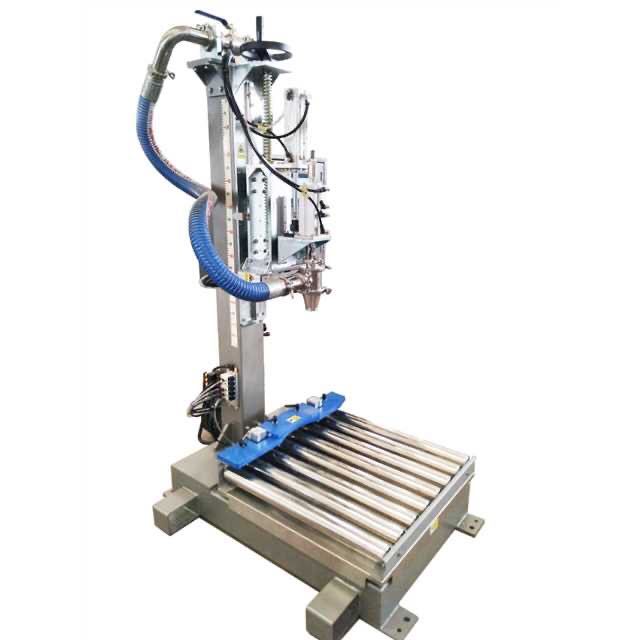 200L Barrel Ologbele-laifọwọyi Kemikali Aise Ohun elo Filling Machine