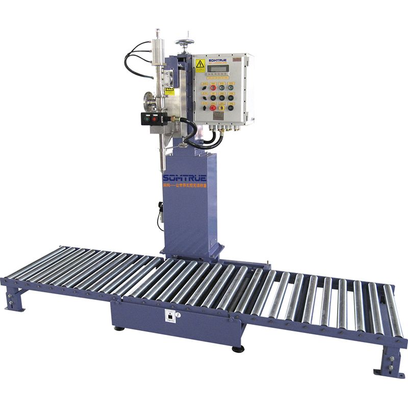 200L Barrel Ologbele-Aifọwọyi Tuntun Agbara Liquid Filling Machine