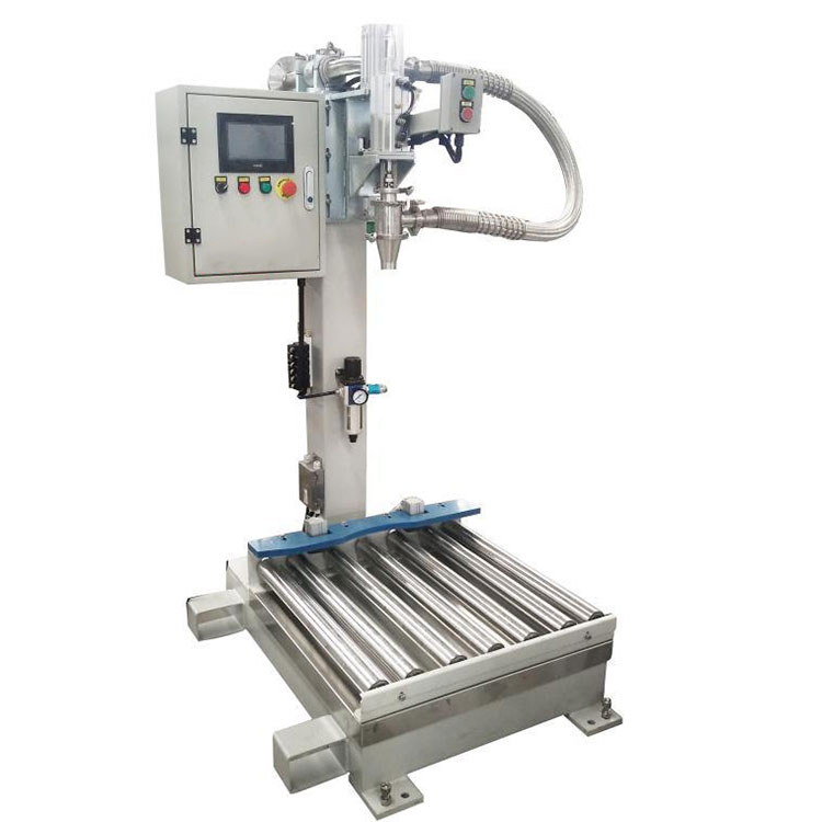 200L Barrel Ologbele-Aifọwọyi Resini Liquid Filling Machine