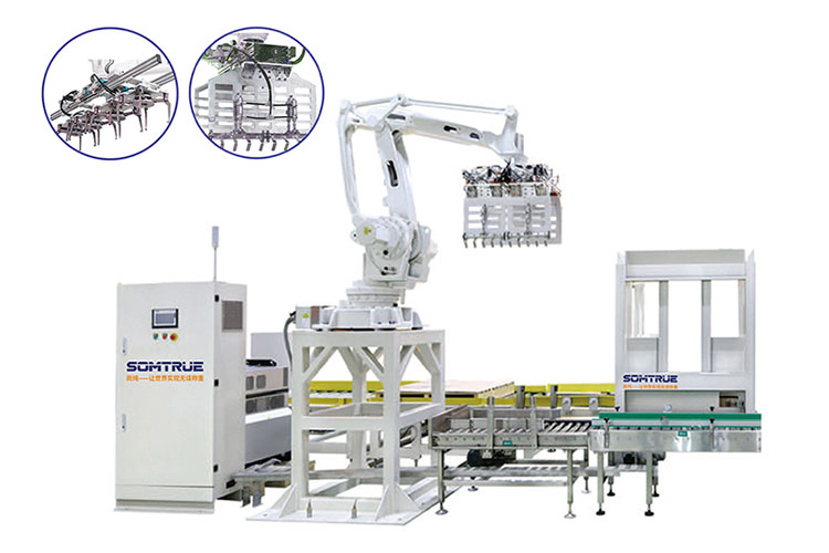 Palletizer robot tuntun: ohun elo ti o lagbara fun awọn iṣafihan iṣelọpọ oye