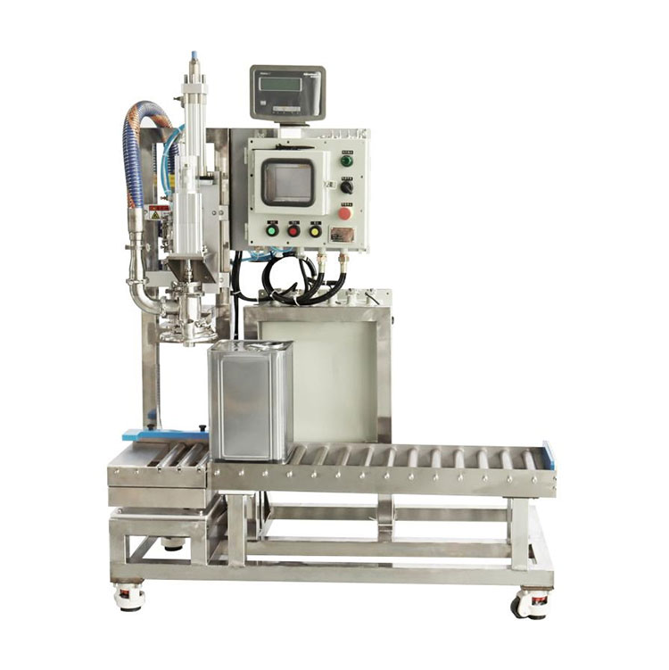 20L Barrel Ologbele-Aifọwọyi Resini Liquid Filling Machine