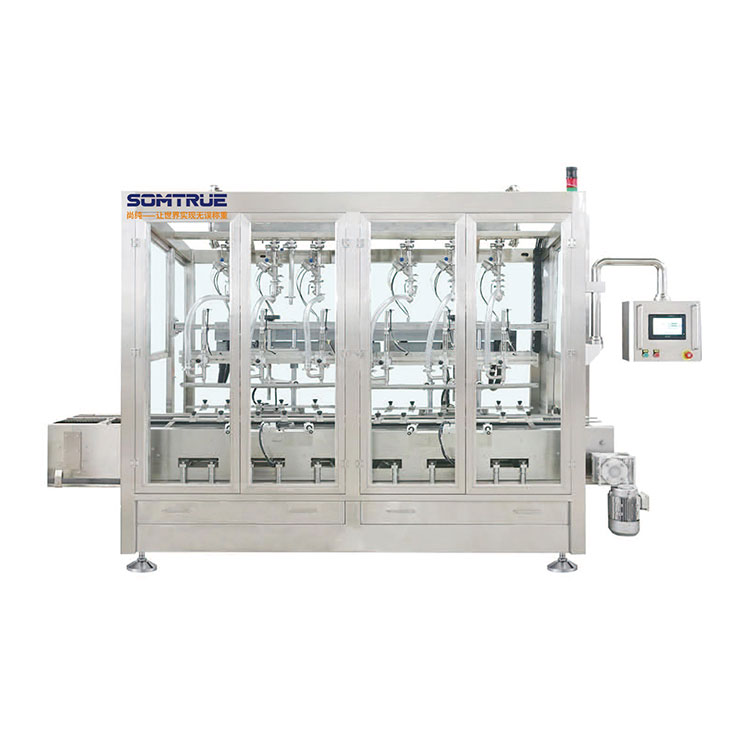 20L Bucket Ni kikun Aifọwọyi Lithium Batiri Liquid Filling Machine